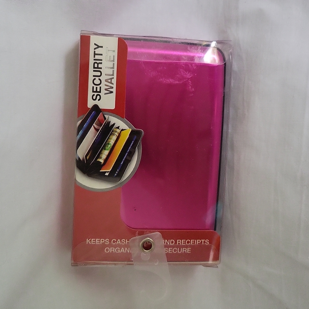 Pink Security Wallet